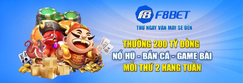 Sảnh Bắn Cá tại nhà cái F8BET liên tục có ưu đãi lớn