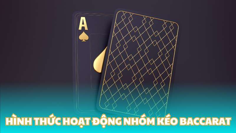 Hình thức hoạt động nhóm kéo Baccarat