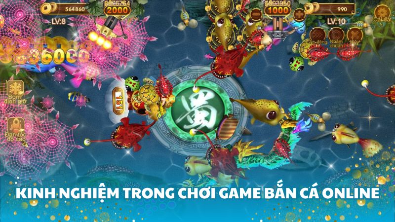 Kinh nghiệm trong chơi game bắn cá online